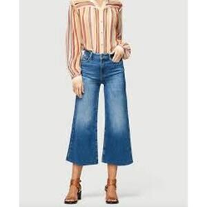 Frame Le Vintage Crop Wide Leg Women's Denim Jeans 34